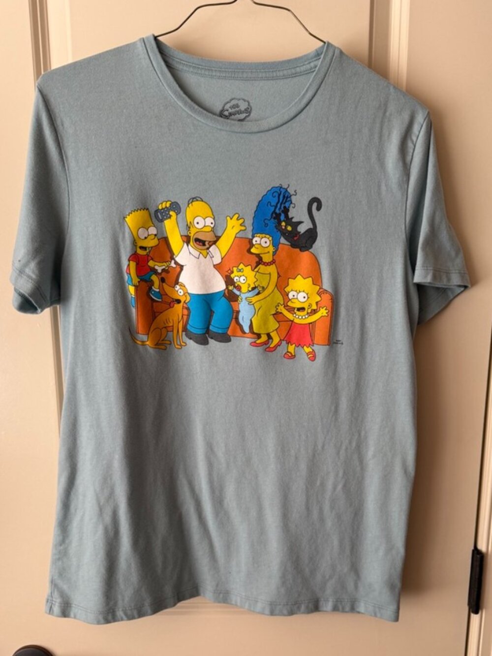 The Simpsons Classic Family Couch T-Shirt size Large